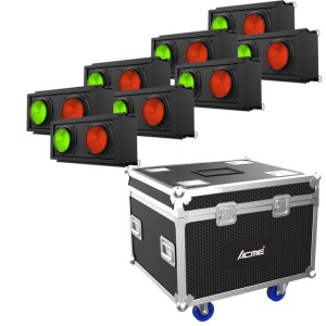 Stage Blinder ip RGBW 8x set