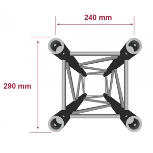 BT-TRUSS QUAT 29050/BLACK